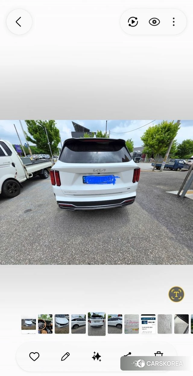 Kia The New Sorento 4th Generation 2023 Белый из Кореи, фото 2
