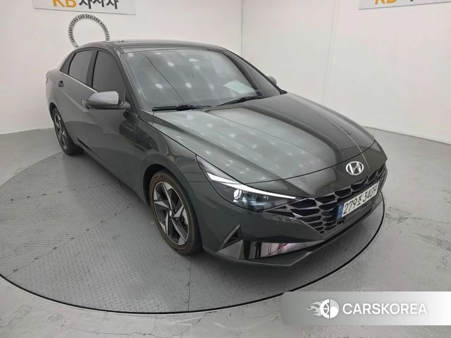 Hyundai Avante (CN7) 2021 Серый из Кореи, фото 6
