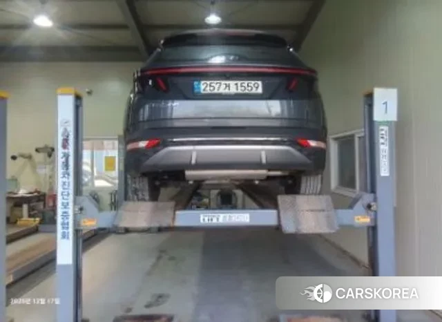 Hyundai Tucson Hybrid (NX4) 2021 Серый из Кореи, фото 2