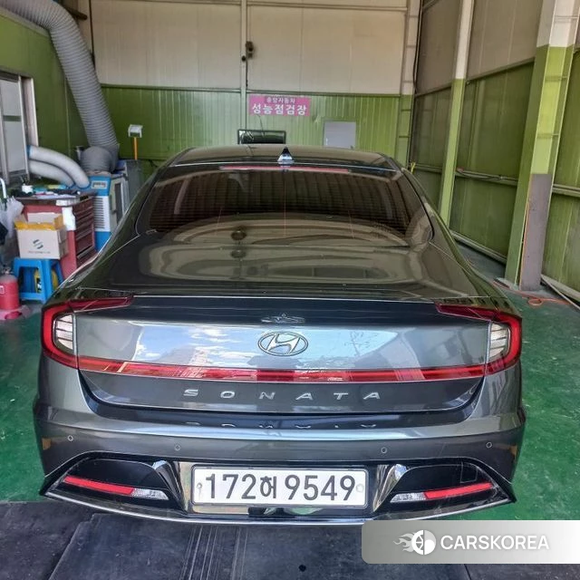 Hyundai Sonata (DN8) 2022 Серебристо-серый из Кореи, фото 2