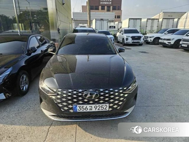 Hyundai The New Grandeur IG 2022 Черный из Кореи, фото 4