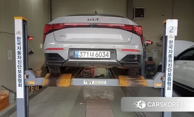 Kia The New K5 3rd generation 2024 Серый из Кореи, фото 2