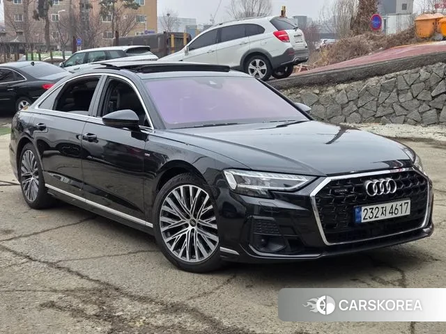 Audi A8 (D5) 2023 Черный из Кореи, фото 2