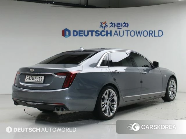 Cadillac CT6 2019 Серый из Кореи, фото 2