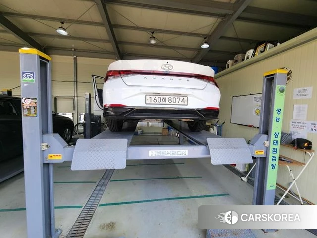 Hyundai Avante (CN7) 2021 Белый из Кореи, фото 2