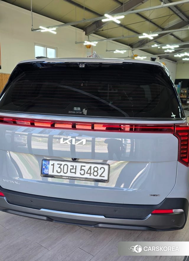 Kia The New Carnival 4th Generation 2024 Серебристо-серый из Кореи, фото 3