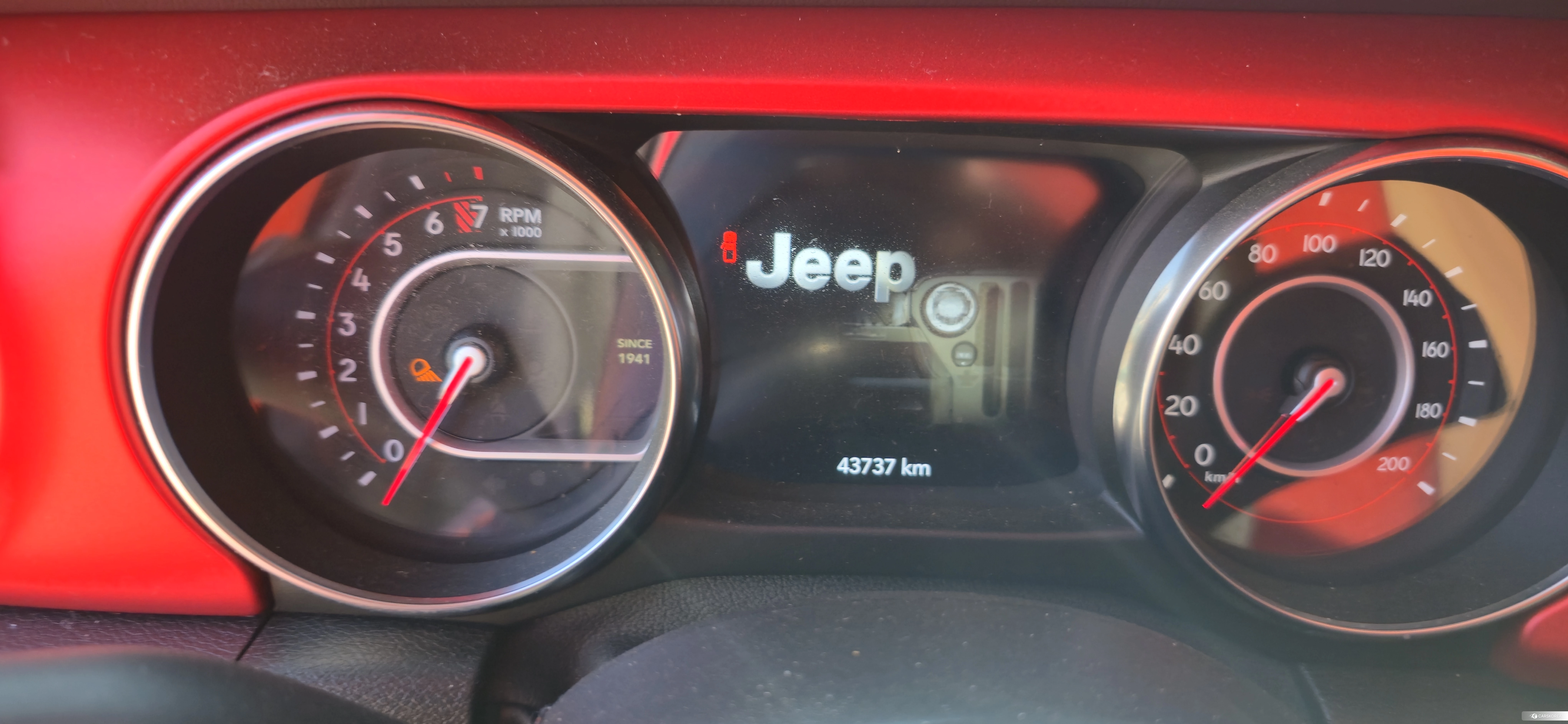 Jeep Gladiator (JT) 2020 Красный из Кореи, фото 5