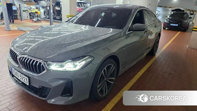 BMW 6 Series GT (G32) 2022 Серебристо-серый из Кореи, фото 2