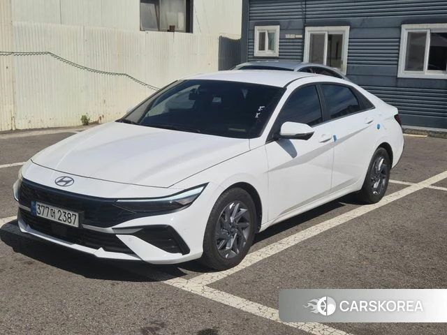 Hyundai Avante (CN7) 2023 Белый из Кореи, фото 6