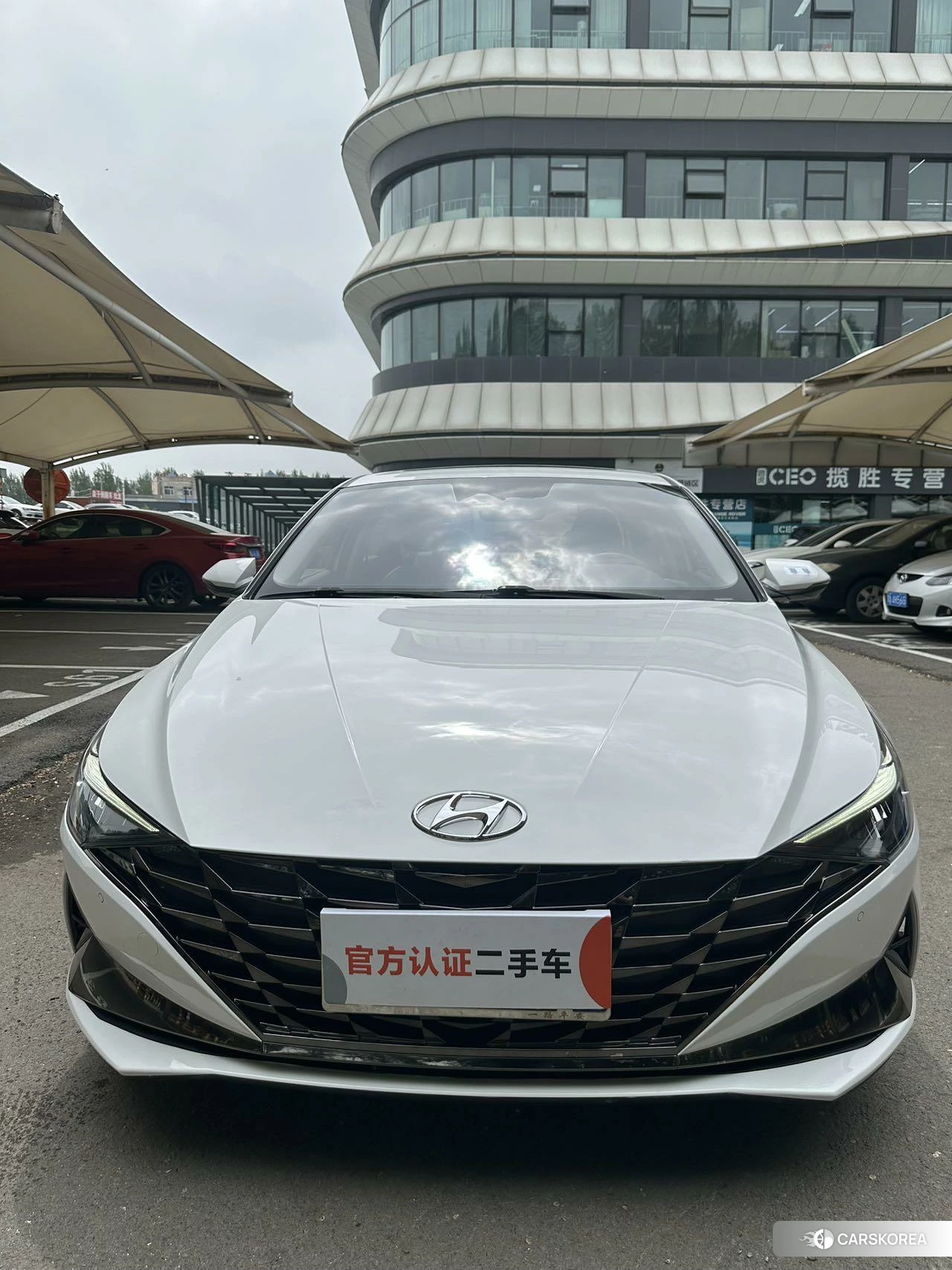 Hyundai Elantra 2022 Белый из Китая, фото 4