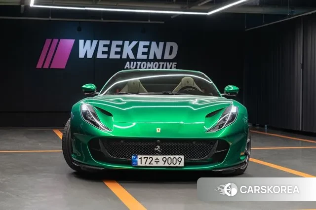 Ferrari 812 GTS 2021 Зеленый из Кореи, фото 3