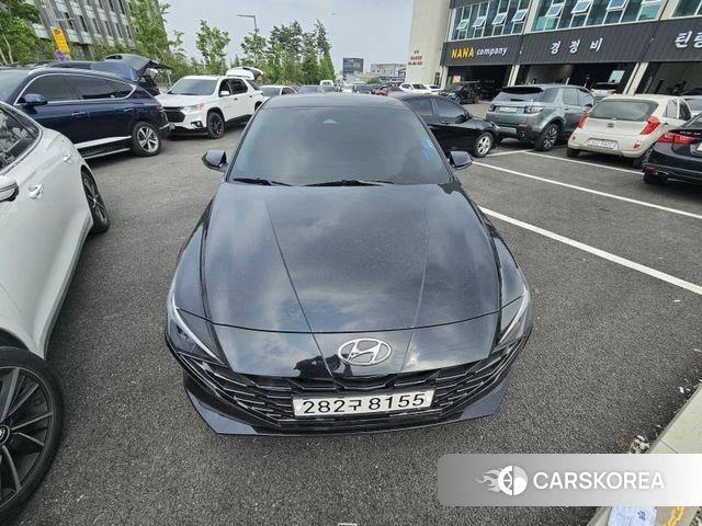 Hyundai Avante (CN7) 2021 Черный из Кореи, фото 3