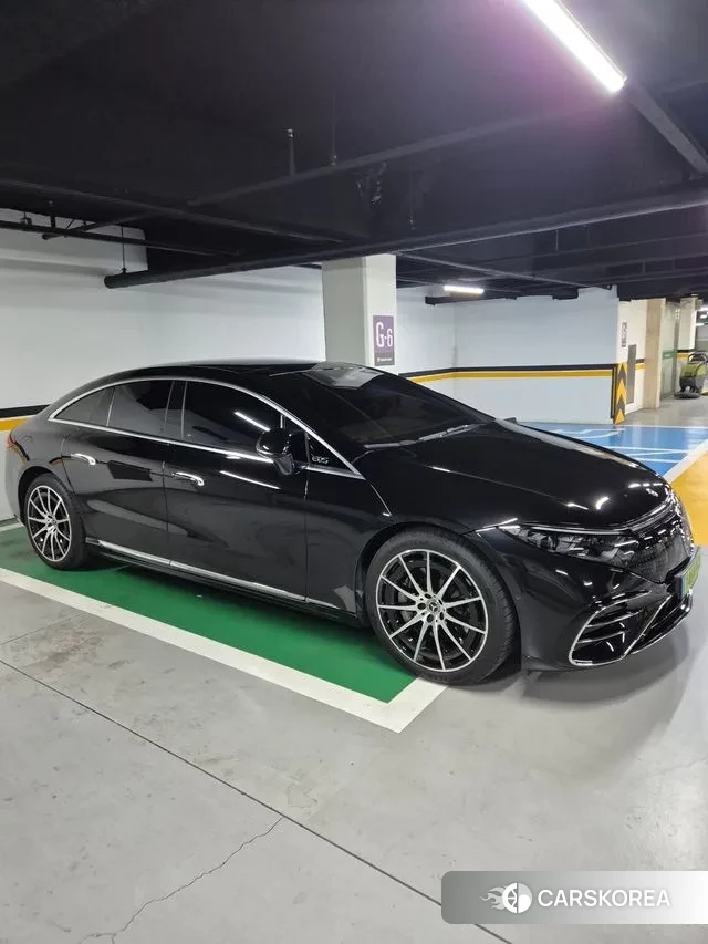 Mercedes-Benz EQS V297 2023 Черный из Кореи, фото 2