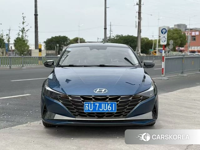 Hyundai Elantra 2021 Синий из Китая, фото 2
