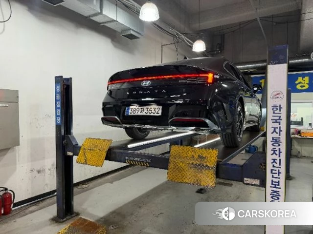 Hyundai Sonata D Edge (DN8) 2023 Синий из Кореи, фото 2