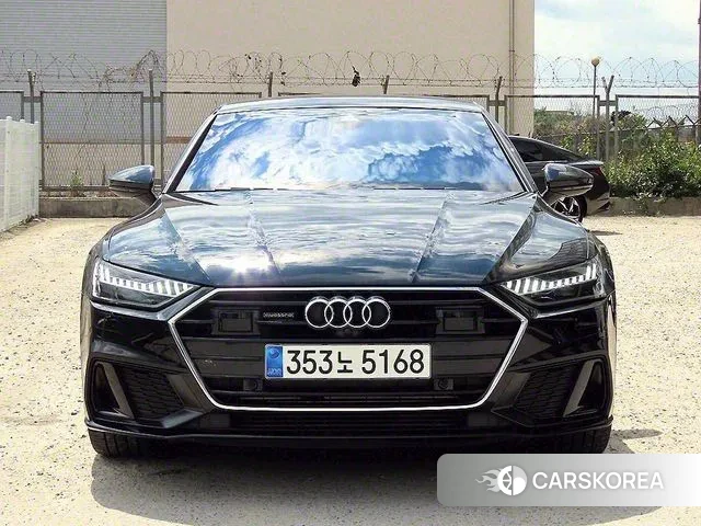 Audi A7 (4K) 2021 Черный из Кореи, фото 5