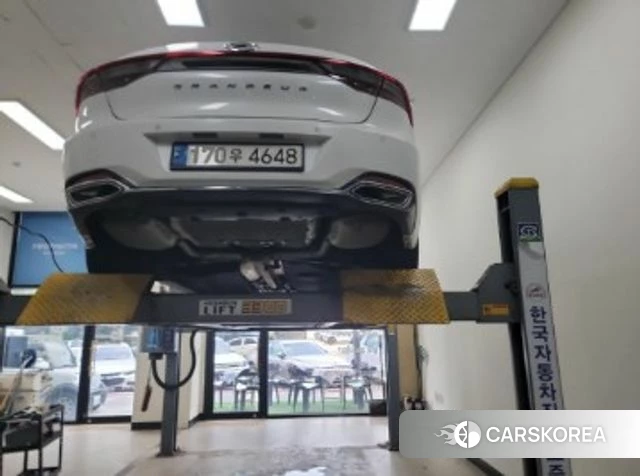 Hyundai The New Grandeur IG Hybrid 2022 Белый из Кореи, фото 2