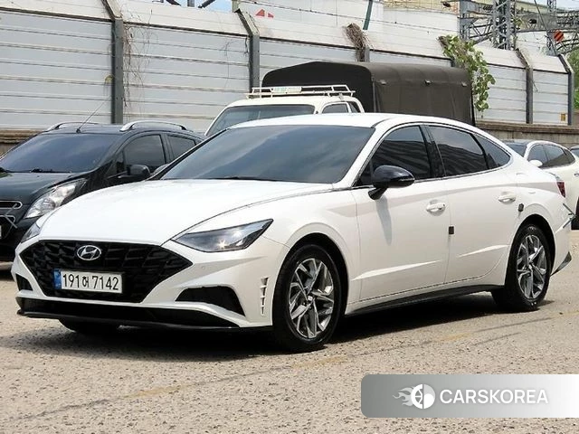 Hyundai Sonata (DN8) 2022 Белый из Кореи, фото 2