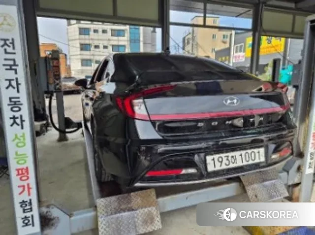 Hyundai Sonata (DN8) 2021 Черный из Кореи, фото 2