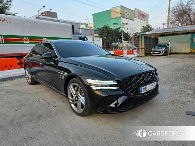 Genesis G80 (RG3) 2024 Черный из Кореи, фото 5