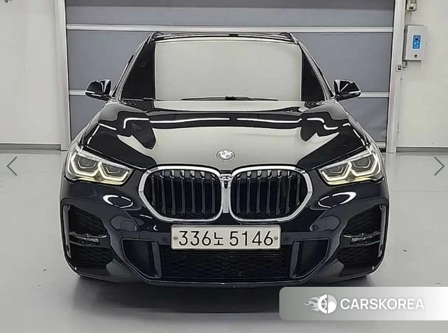 BMW X1 (F48) 2020 Черный из Кореи, фото 2