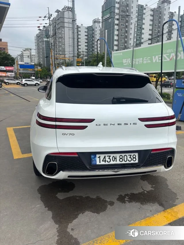 Genesis GV70 2022 Белый из Кореи, фото 3