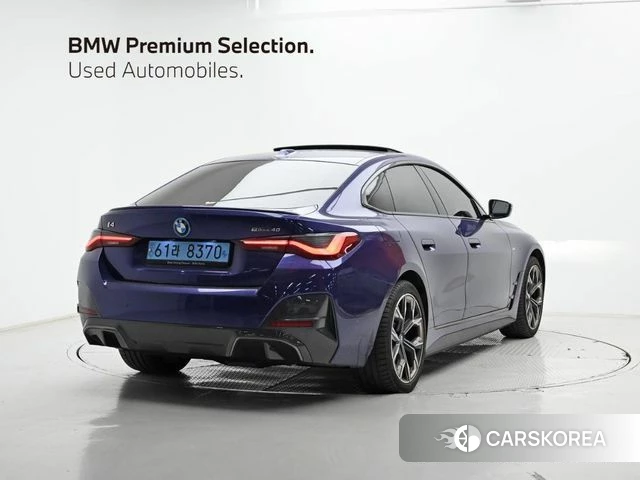 BMW i4 2023 Синий из Кореи, фото 2