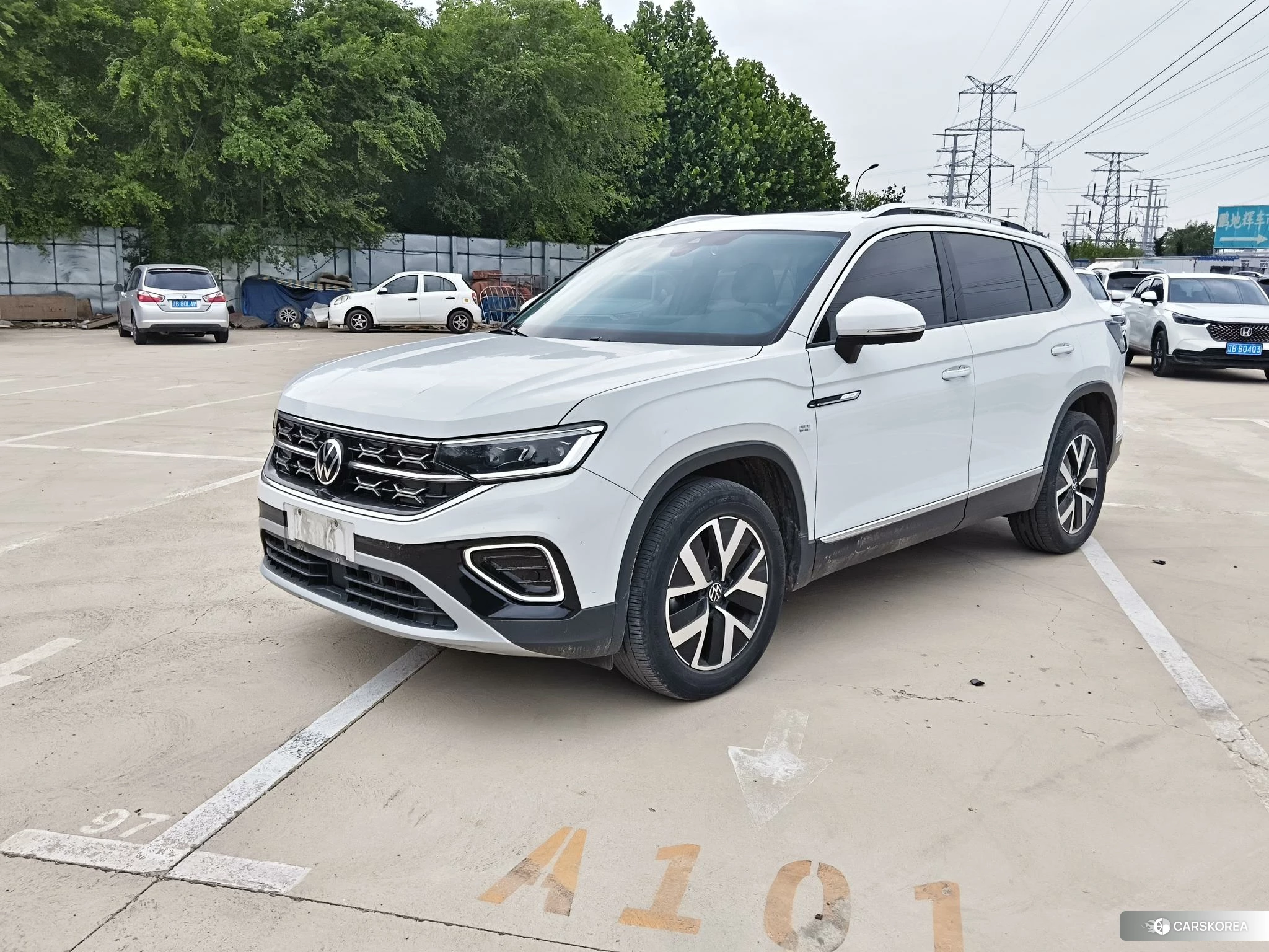 Volkswagen Tanyue 2022 Белый из Китая, фото 6