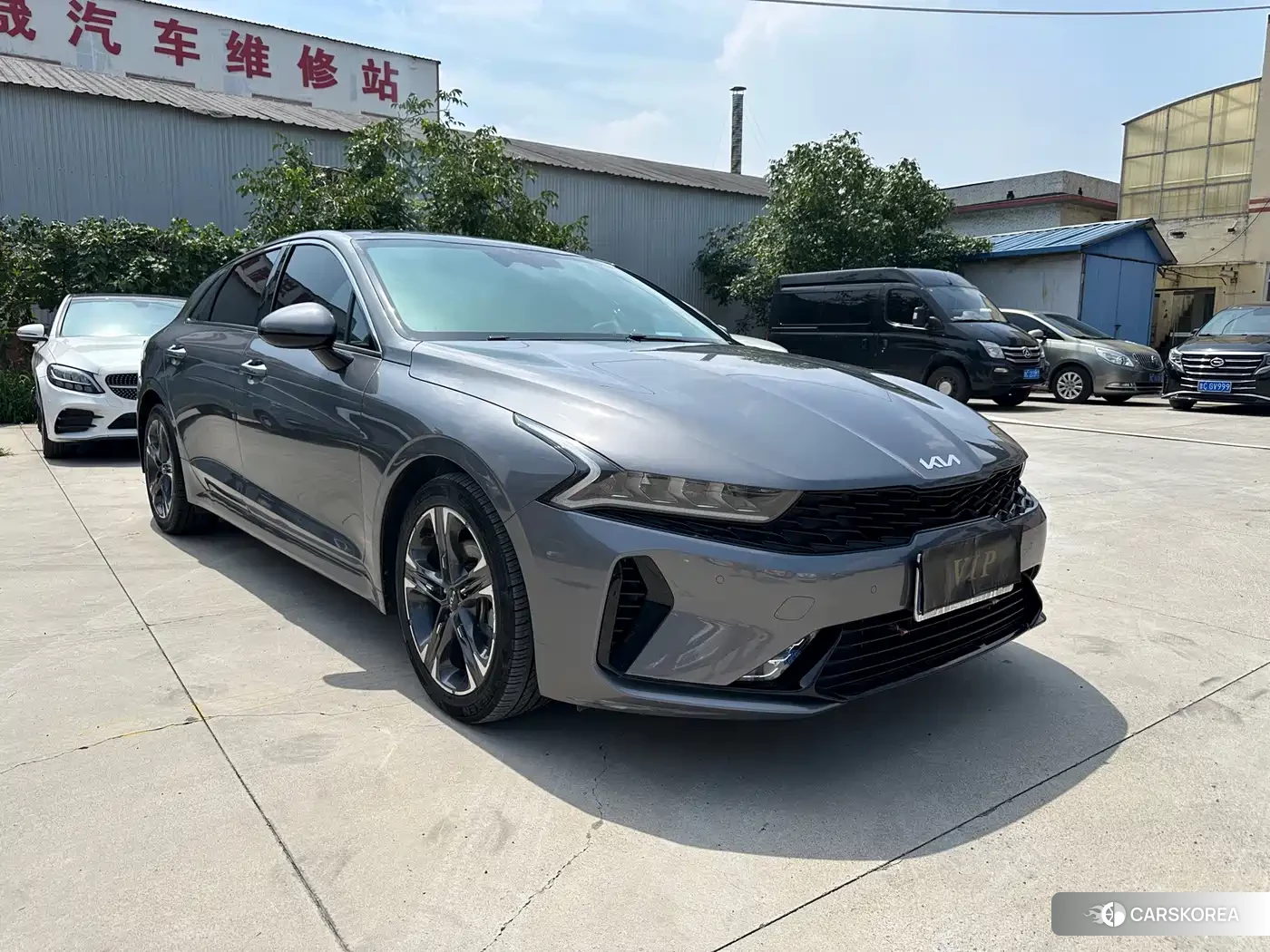 Kia K5 2022 Silver/gray из Китая, фото 3