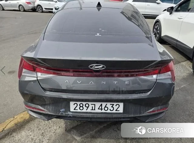 Hyundai Avante (CN7) 2022 Серый из Кореи, фото 2
