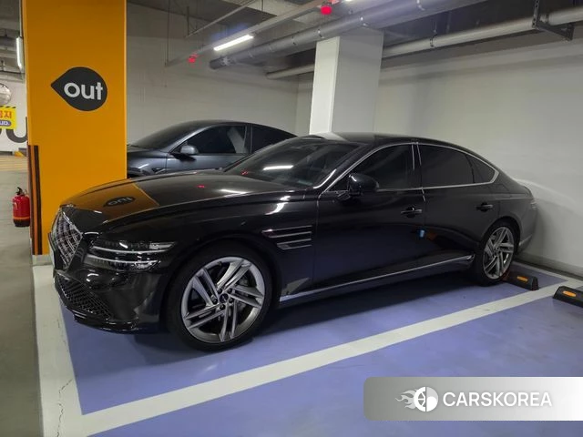Genesis G80 (RG3) 2024 Черный из Кореи, фото 2