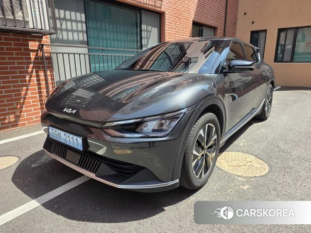 Kia EV6 2021 Серый из Кореи, фото 2