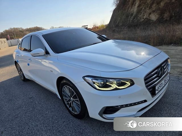 Hyundai Grandeur IG Hybrid 2018 Белый из Кореи, фото 5