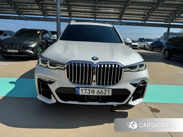 BMW X7 (G07) 2021 Белый из Кореи, фото 3