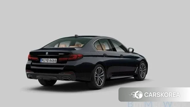 BMW 5 Series (G30) 2021 Черный из Кореи, фото 2