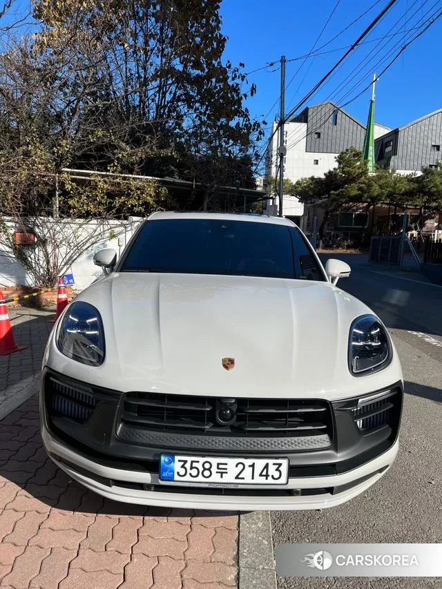 Porsche Macan 2023 Серебристо-серый из Кореи, фото 5