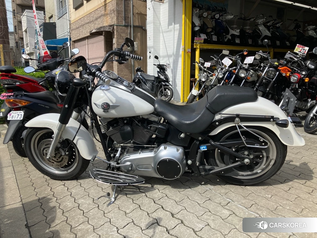 Проданный Harley-Davidson Softail Fat Boy Lo FLSTFB1580 2011 из Японии, фото 2