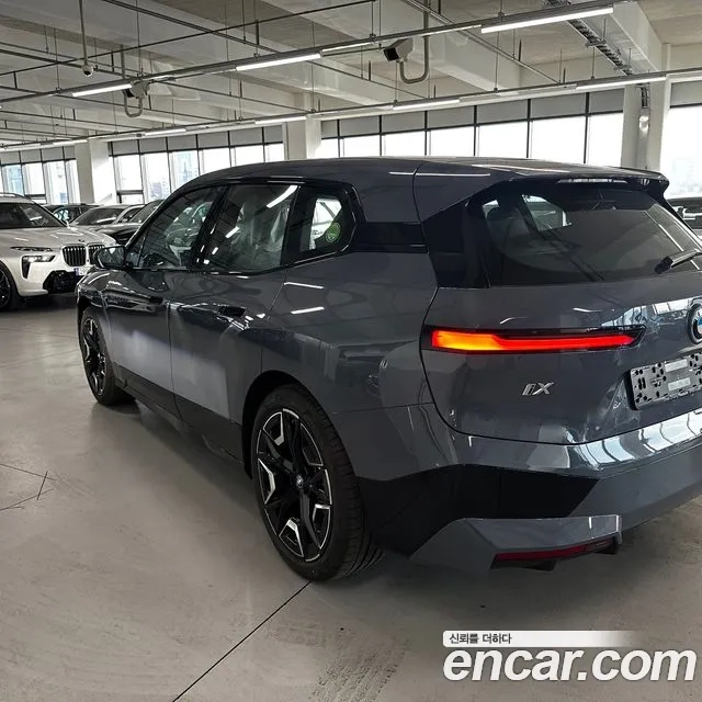 BMW iX 2024 Синий из Кореи, фото 2