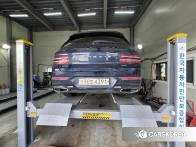 Genesis GV80 2022 Синий из Кореи, фото 2