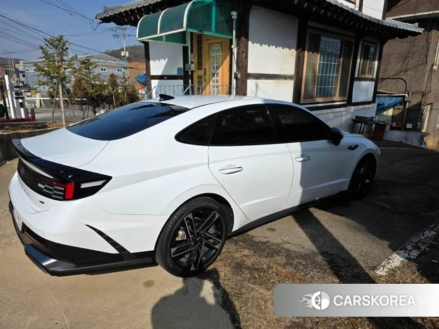 Hyundai Sonata D Edge (DN8) 2024 Белый из Кореи, фото 3