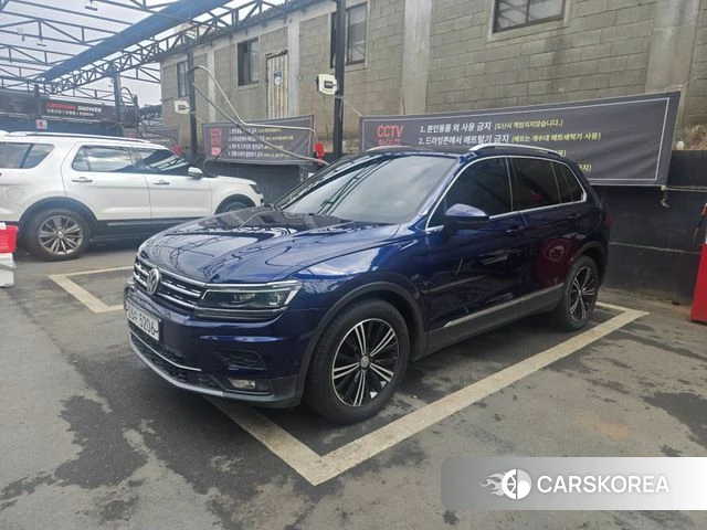 Volkswagen Tiguan second Generation 2018 Синий из Кореи, фото 6