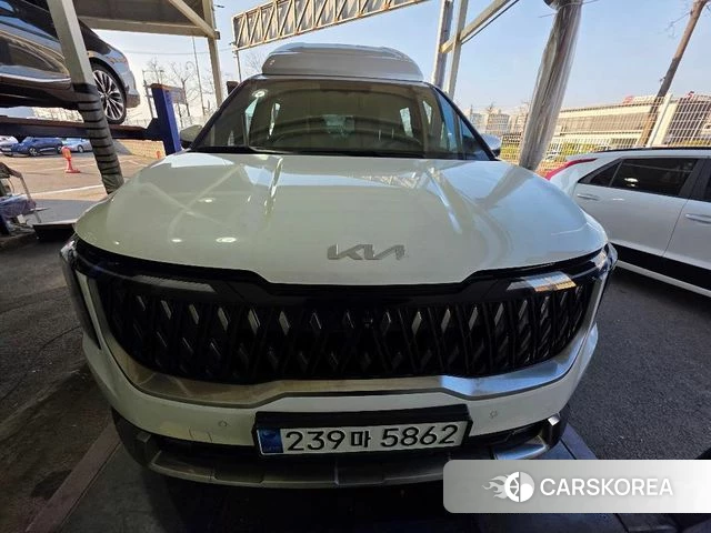 Kia The New Carnival 4th Generation 2024 Белый из Кореи, фото 2