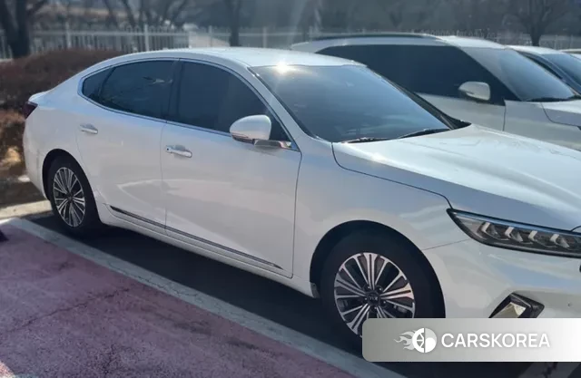 Kia K7 Premier Hybrid 2021 Белый из Кореи, фото 2