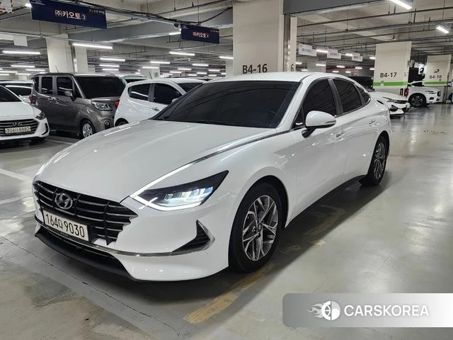 Hyundai Sonata (DN8) 2021 Белый из Кореи, фото 5