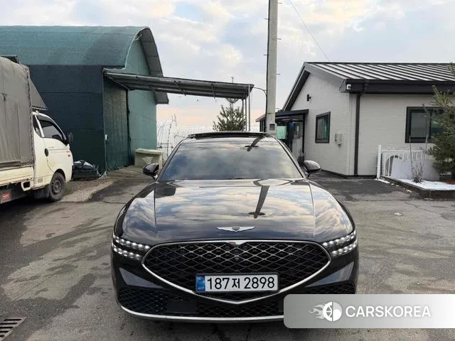 Genesis G90 (RS4) 2022 Черный из Кореи, фото 2