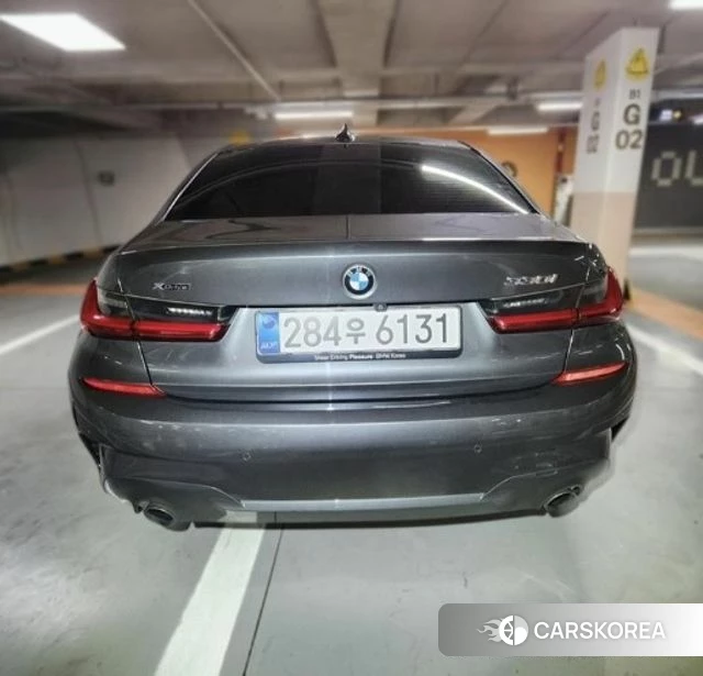 BMW 3 Series (G20) 2019 Серебристо-серый из Кореи, фото 2