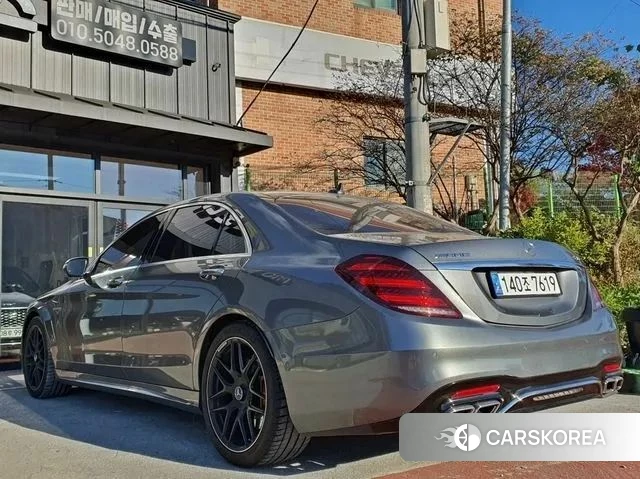 Mercedes-Benz S-Class W222 2019 Серебристо-серый из Кореи, фото 6