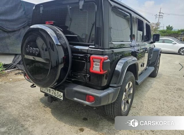 Jeep Wrangler (JL) 2019 Черный из Кореи, фото 2