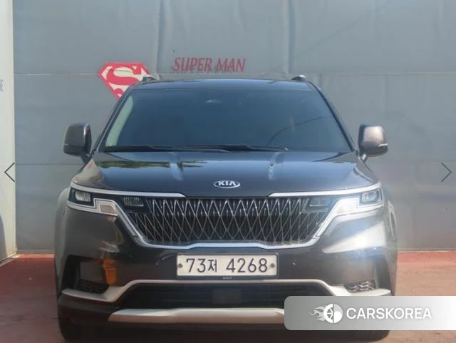 Kia Carnival 4th generation 2021 Серый из Кореи, фото 2