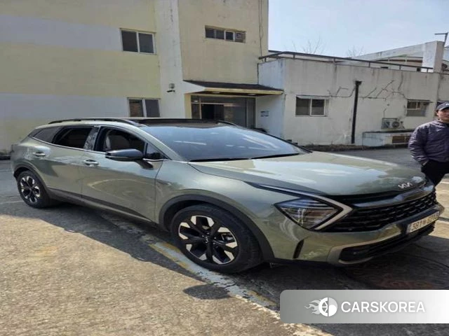 Kia Sportage 5th Generation 2023 Светло-зеленый из Кореи, фото 2